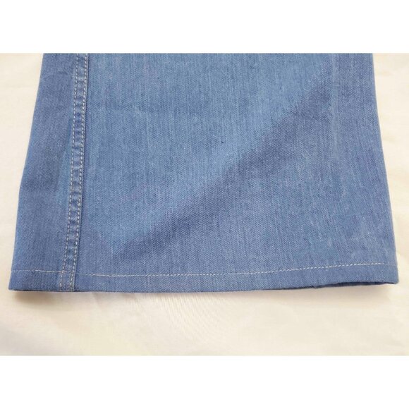 Vintage 1970’s Women's Wide Leg Bell Bottom Jean by Disco Jeans 33” Waist - Picture 9 of 11